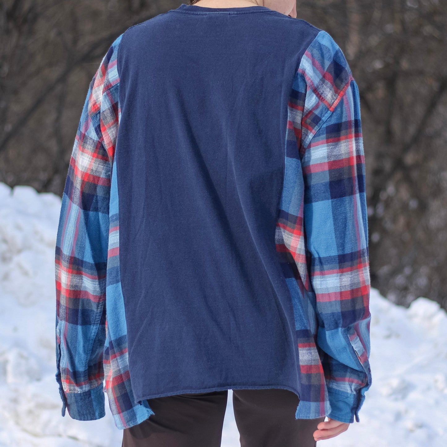 Nike Orange Flannel T-Shirt