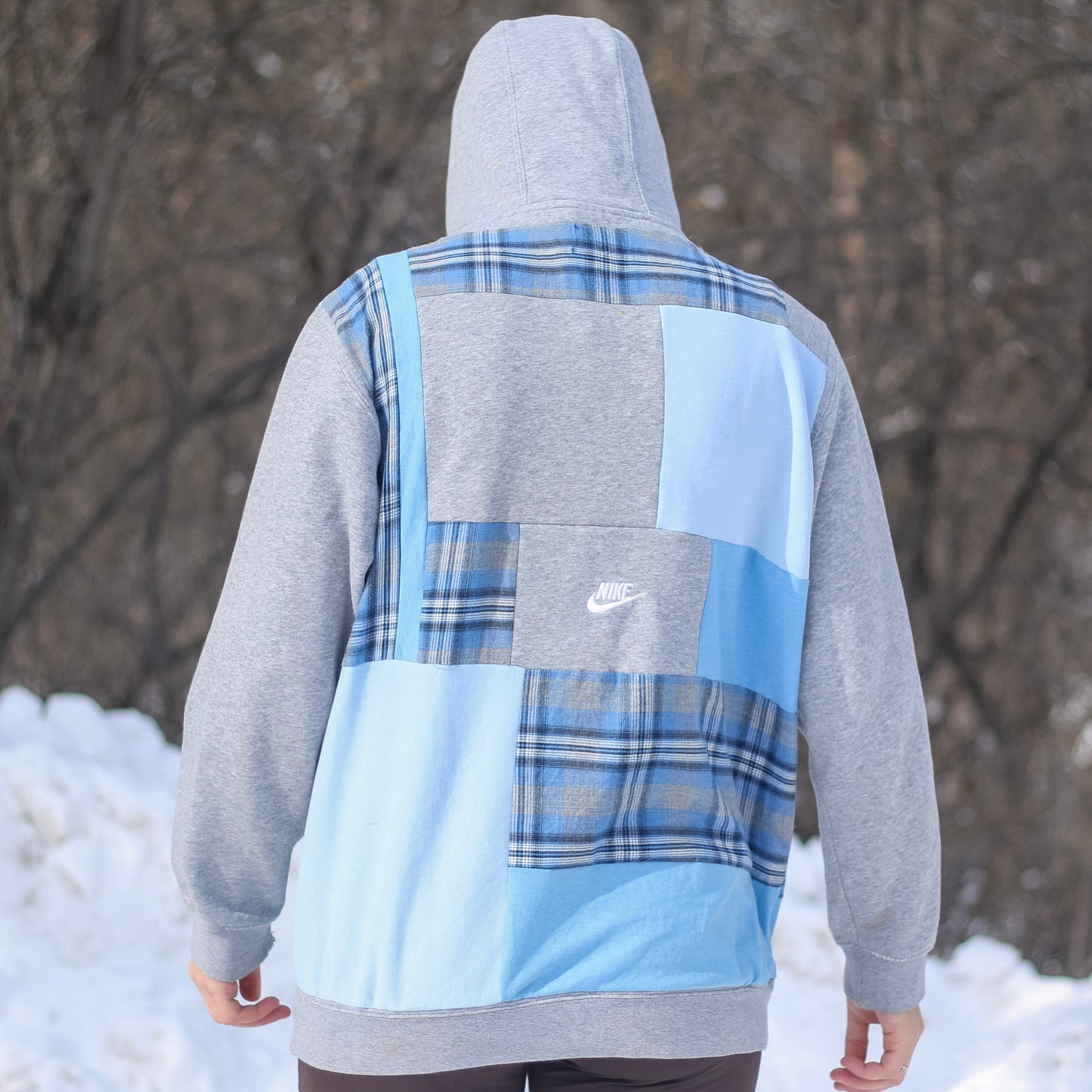 Patchwork Nike Air Force Hoodie