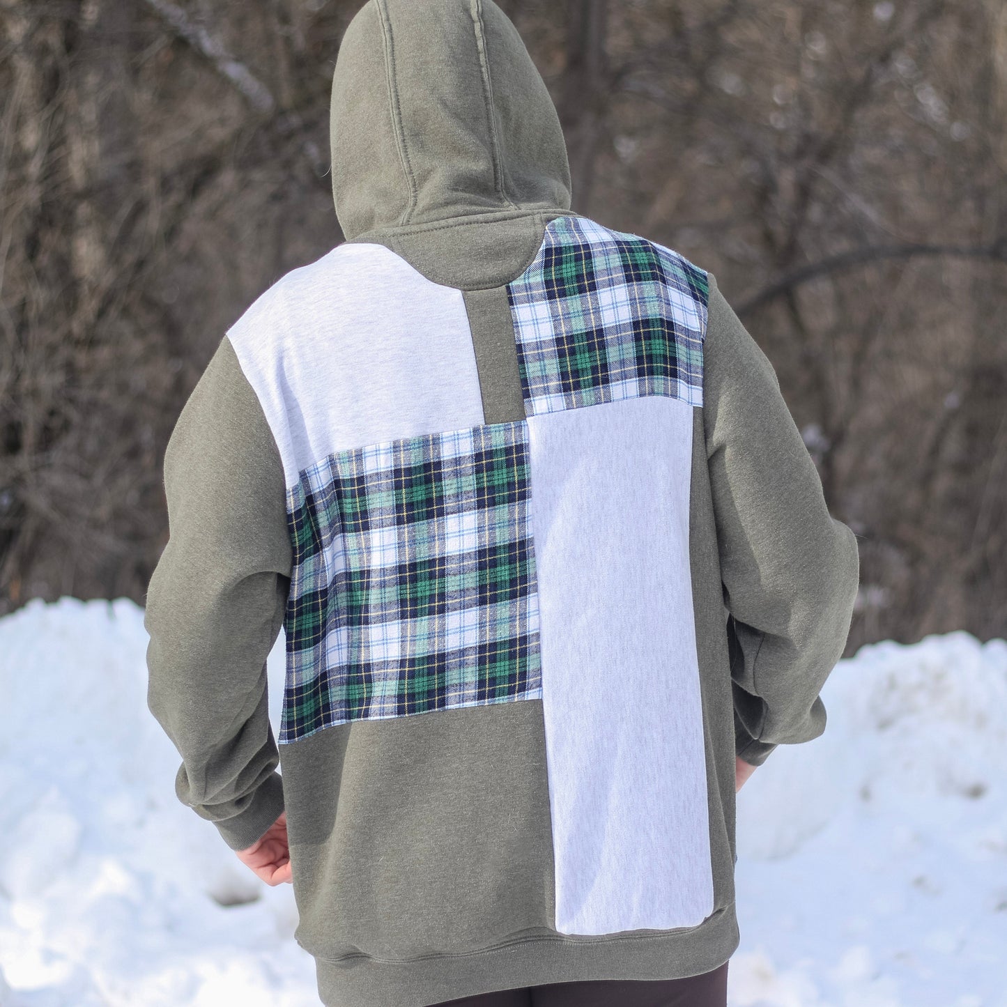 Patchwork Carhartt Workwear Hoodie