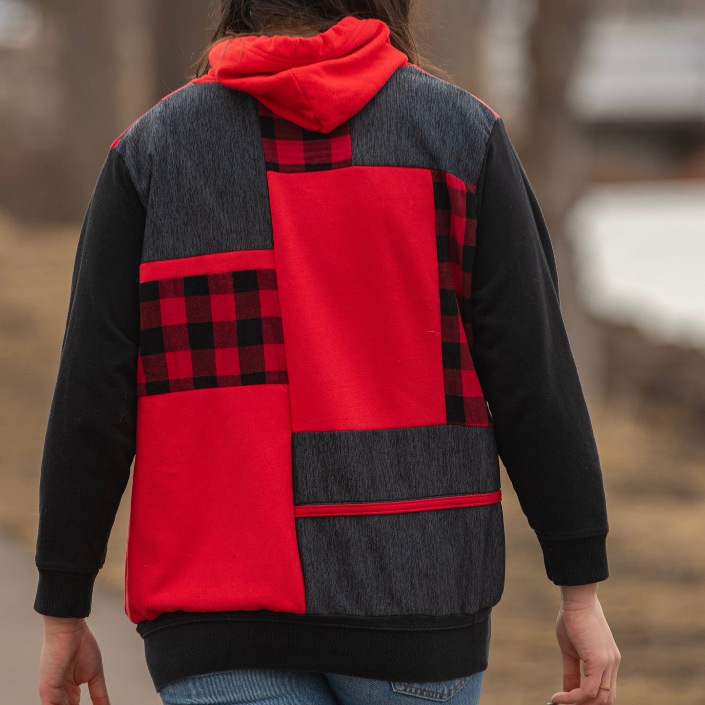 Patchwork Stillwater Ponies Hoodie