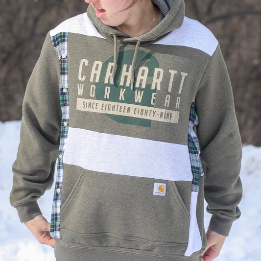 Patchwork Carhartt Workwear Hoodie