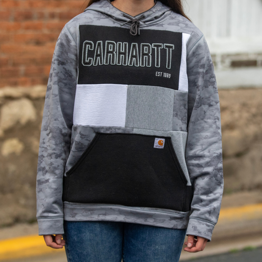 Patchwork Camoflauge Carhartt Hoodie