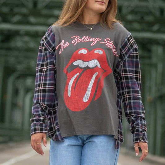 Rolling Stones Flannel T-Shirt