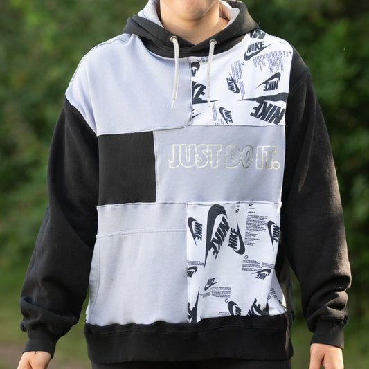 Patchwork Just Do It Nike Hoodie