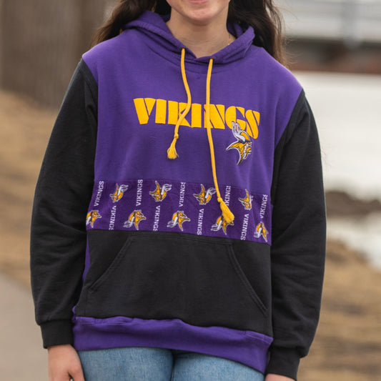 Patchwork Vikings Hoodie