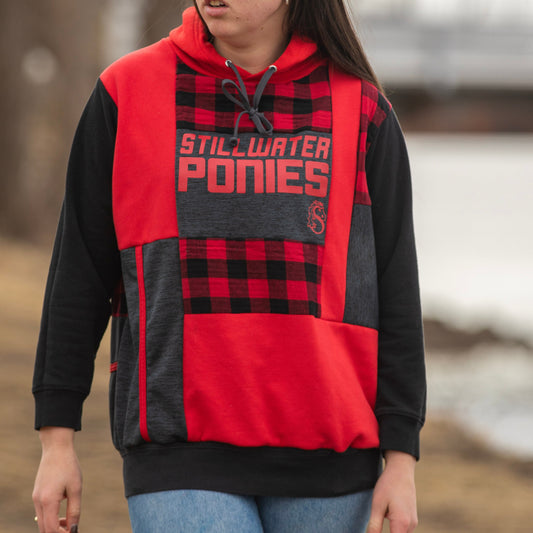 Patchwork Stillwater Ponies Hoodie
