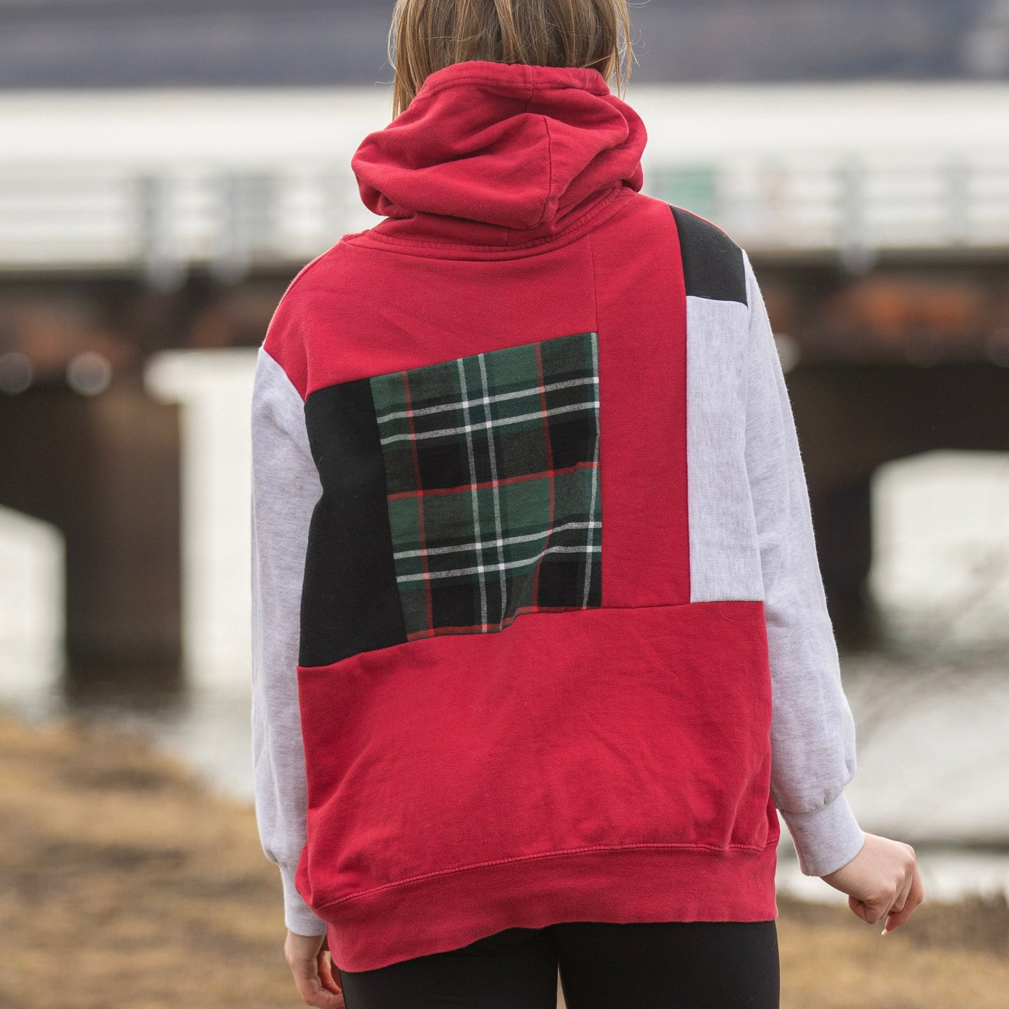 Patchwork Vintage Minnesota Wild Hoodie